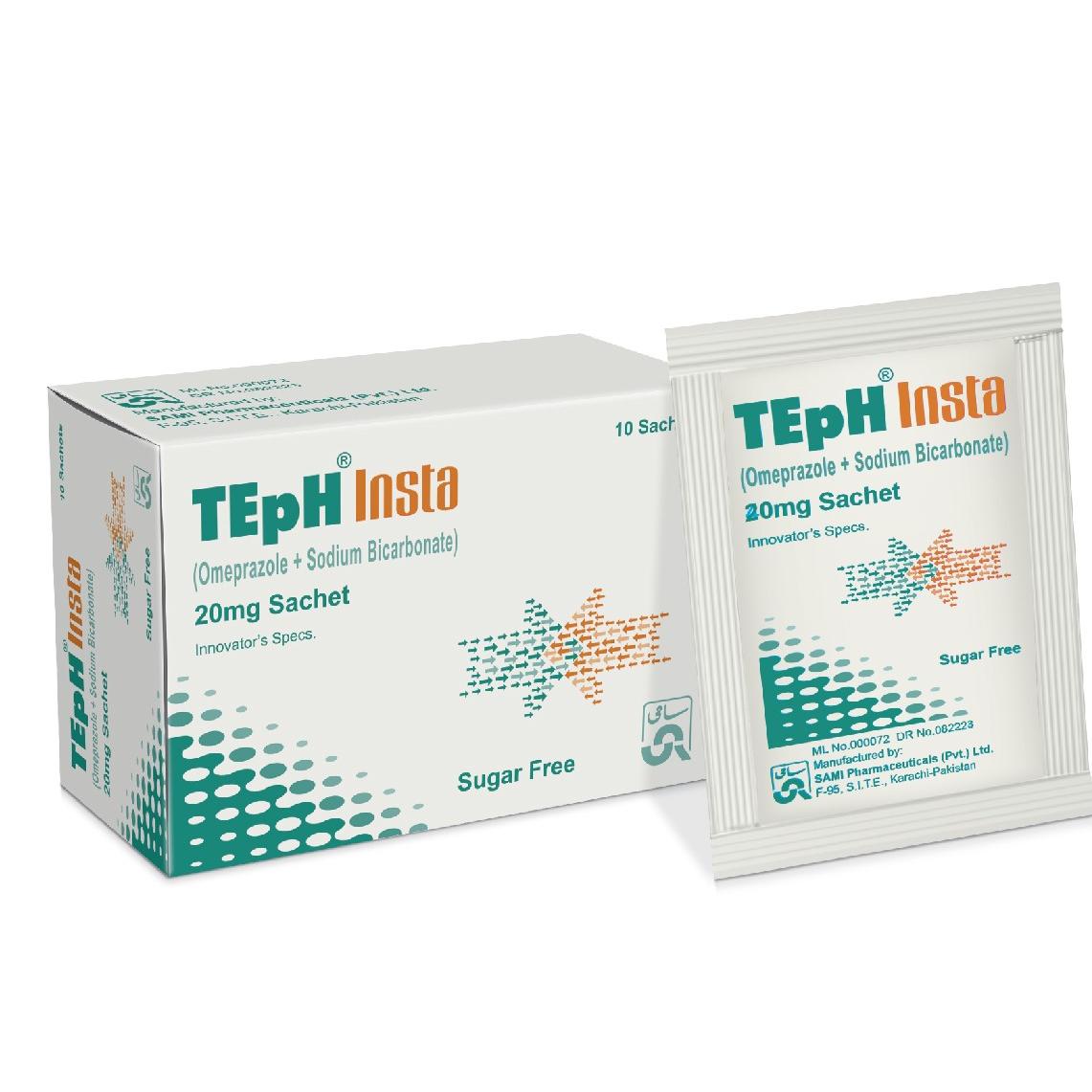 Teph Insta Capsule 20/1100 Mg 14'S